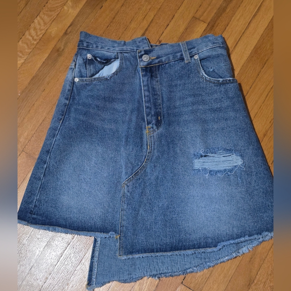 Jean skirt Size Small